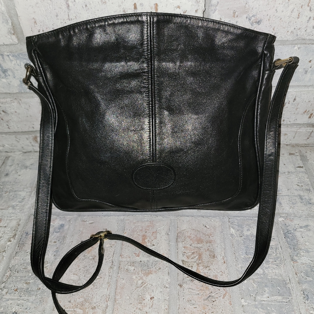 Genuine leather German shoulder bag